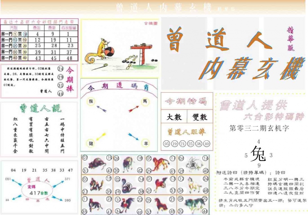 032期曾道人内幕精华版[图]